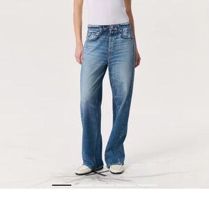 Rag and Bone Miramar Wide Leg Sweatpant Jeans